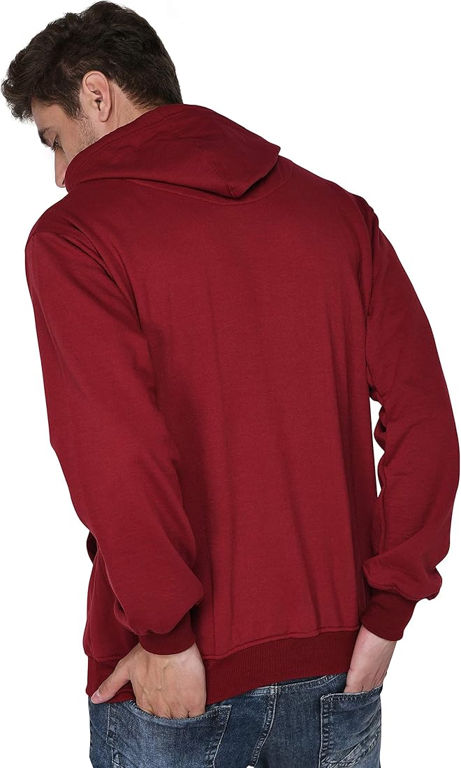 THE EDOONI hoodie muffler RED